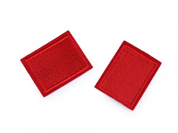 Nažehlovací záplaty pro opravy dírek i zdobení 3x4 cm