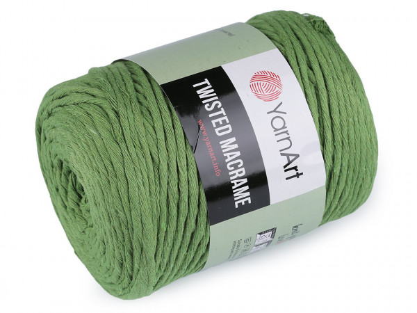 Pletací příze Twisted Macrame 500 g rozčesávací