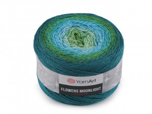Pletací příze Flowers Moonlight s lurexem 260 g