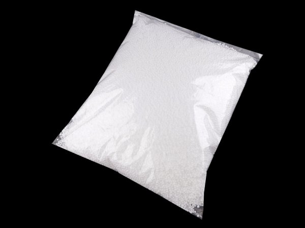 Výplň - polystyrenové kuličky do sedacích vaků Ø3-5 mm 6 litrů