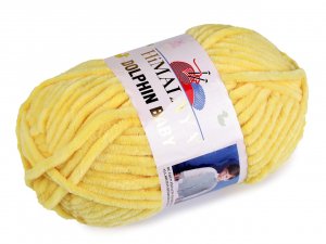 Pletací žinylková příze Dolphin Baby 100 g