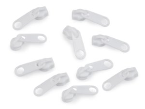 Jezdec ke spirálovým zipům No 3 plast