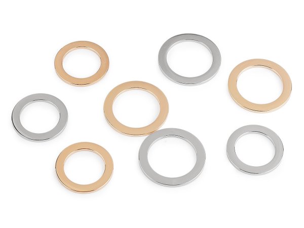 Nerezový kroužek na plavky, šaty a doplňky Ø45 mm; 52 mm plochý