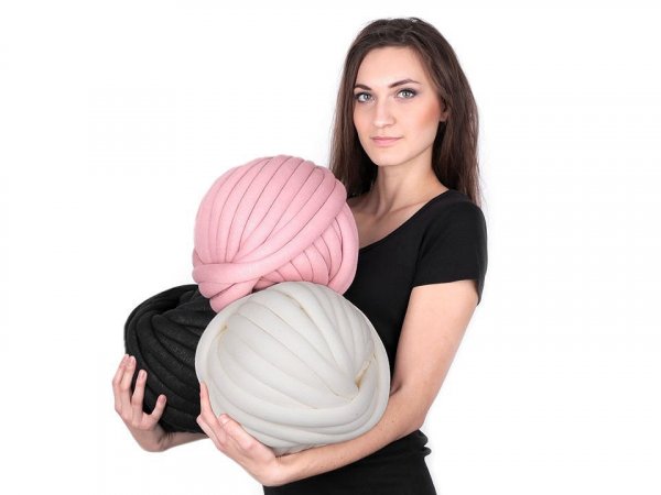 Příze Marshmallow silná Ø23 mm 750 g