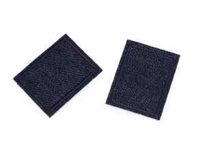 Nažehlovací záplaty pro opravy dírek i zdobení 3x4 cm