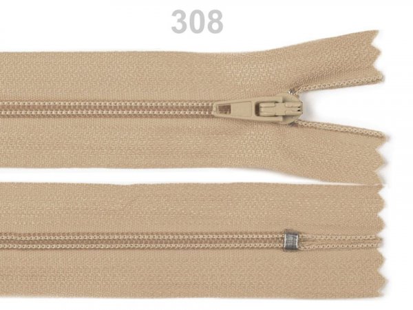 Spirálový zip No 3 délka 16 cm autolock