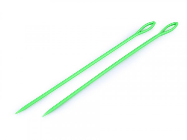 Plastové jehly délka 150 mm tupé