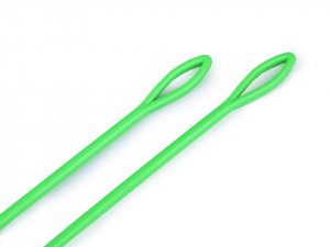 Plastové jehly délka 150 mm tupé