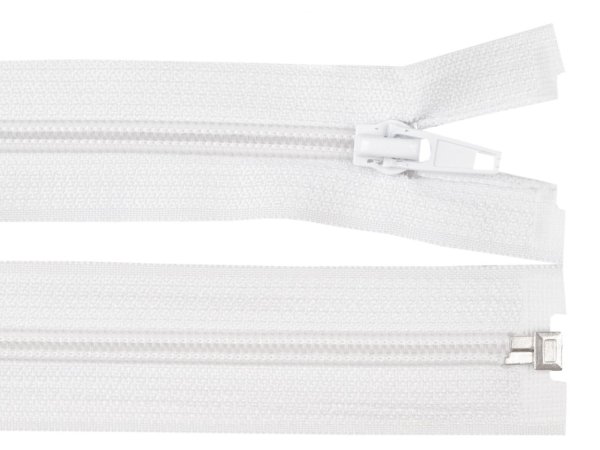 Spirálový zip No 5 délka 35 cm bílá a černá POL