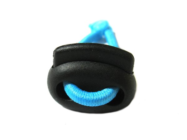 Brzdičky s dvěma dírkami 20x22 mm BÍLÁ