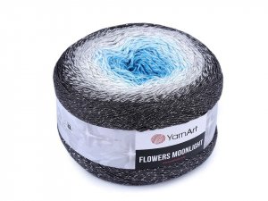Pletací příze Flowers Moonlight s lurexem 260 g