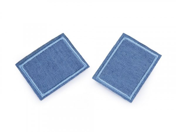 Nažehlovací záplaty pro opravy dírek i zdobení 3x4 cm