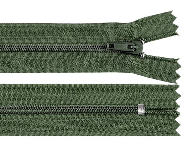 Spirálový zip No 3 délka 25 cm pinlock