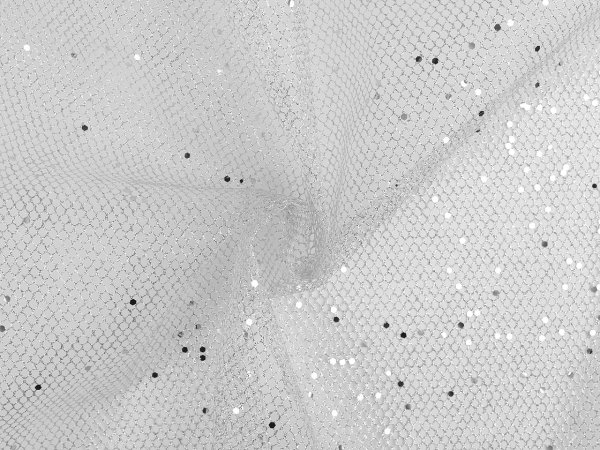 Tyl tuhý s glitry
