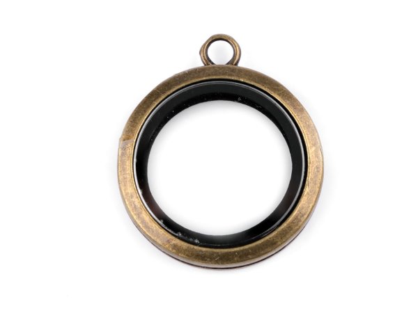 Medailonek rozevírací na magnet Ø30 mm