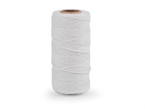 Bavlněná příze macrame / háčkovací, rozčesávací