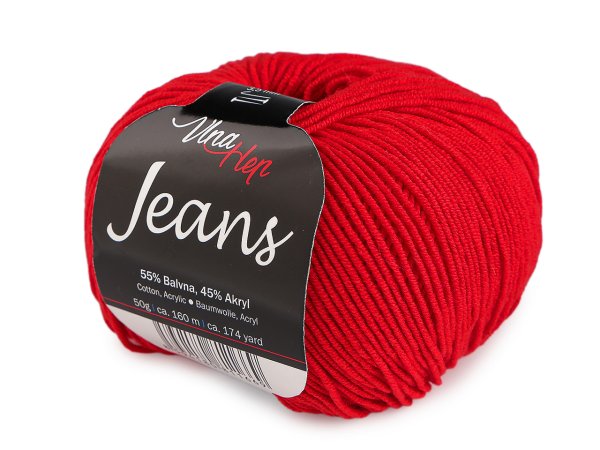 Pletací příze Jeans 50 g