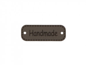 Štítek eko kůže FASHION 30 x 10 mm