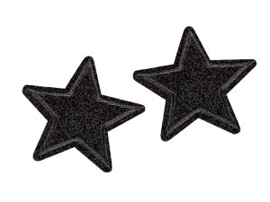 Nažehlovačka hvězda s glitry