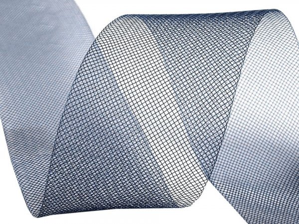 Modistická krinolína na vyztužení šatů a výrobu fascinátorů šíře 45 mm