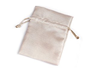 Dárkový pytlík 10x13 cm saténový s lurexem