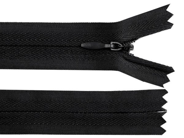 Spirálový zip skrytý No 3 délka 16 cm autolock