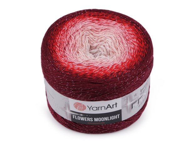 Pletací příze Flowers Moonlight s lurexem 260 g