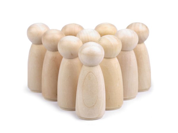 Dřevěná figurka k dotvoření 22x53 mm
