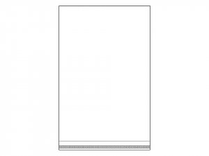 PP sáček s lepicí klopou 22x35 cm