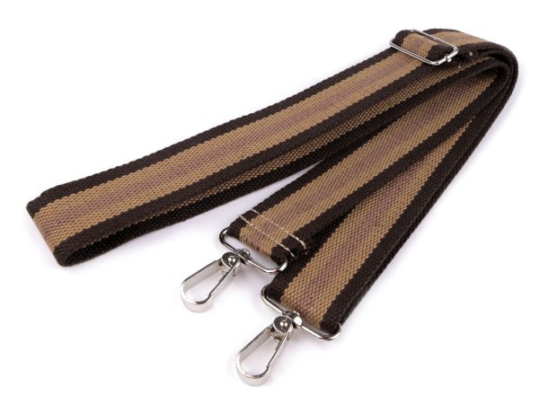 Popruh na tašku s karabinami šíře 3,8 cm