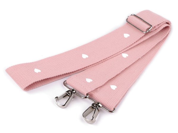 Popruh na tašku s karabinami šíře 3,8 cm