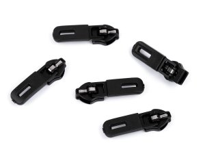 Jezdec na zip spirálový voděodolný No 5 semi-autolock