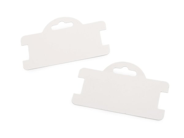 Papírová karta k zavěšení na náramky 9,5x5,5 cm