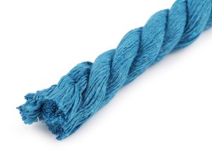 Bavlněná šňůra kroucená Ø12 mm, návin 10 m, macrame