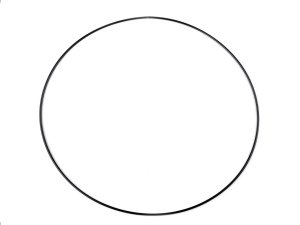 Kovový kruh svařený Ø60 cm lakovaný