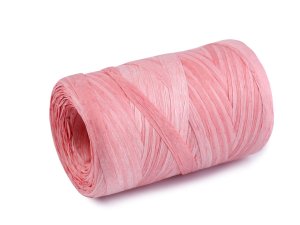 Lýko rafie přírodní multicolor, k pletení tašek, šíře 5-8 mm
