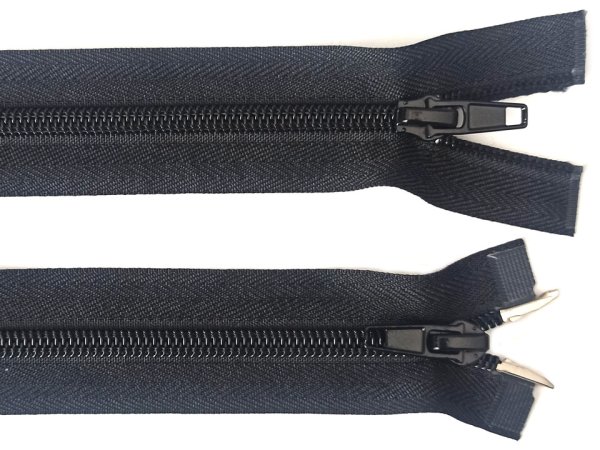 Spirálový zip šíře No 5 délka 150 cm bundový 2 jezdci