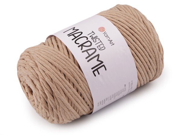 Pletací příze Twisted Macrame 500 g rozčesávací