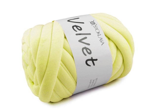 Příze Marshmallow silná Velvet Ø20 mm 500 g