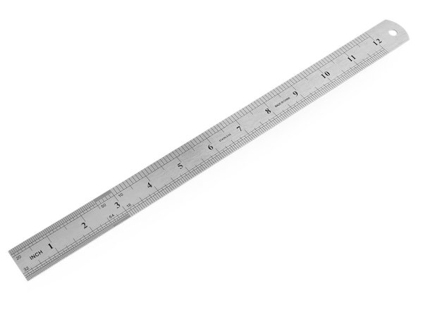 Kovové pravítko délka 30 cm