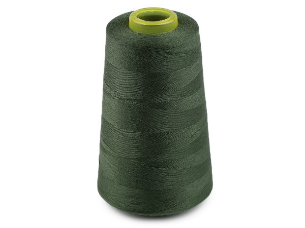 Polyesterové nitě pro overlocky i klasické šití návin 3000 yards PES 40S/2