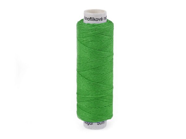 Nitě lněné knoflíkové 50 m