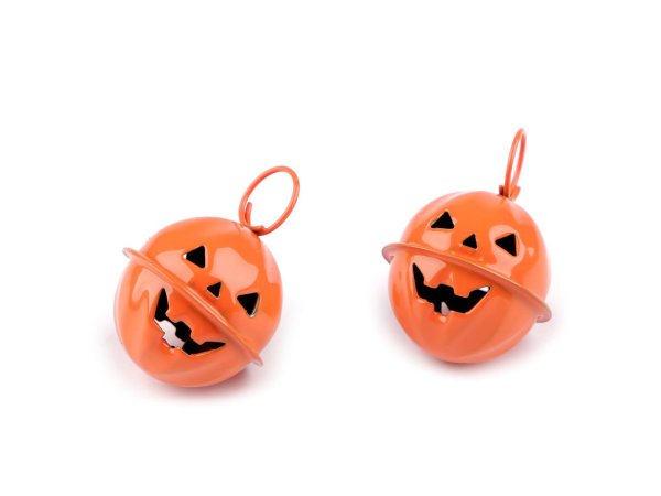 Rolnička dýně halloween Ø24 mm