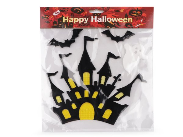 Gelové samolepky Halloween / čarodějnice