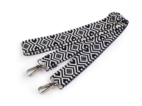Popruh na tašku s karabinami šíře 3,8 cm
