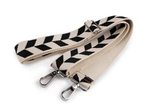 Popruh na tašku s karabinami šíře 3,8 cm