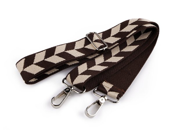 Popruh na tašku s karabinami šíře 3,8 cm