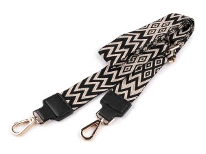 Popruh na tašku s karabinami šíře 3,8 cm