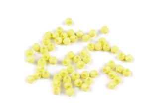 Skleněné korálky ploškované Ø4 mm