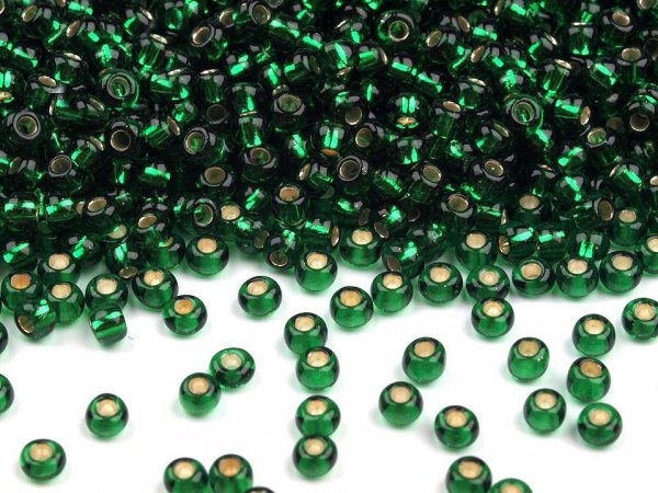 Rokajl Preciosa 10/0 - 2,3 mm s průtahem
